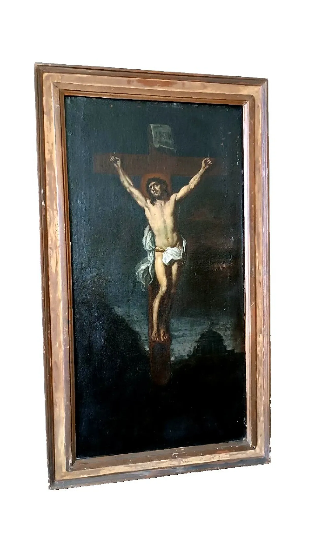 Christ Crucified, oil on canvas, 17th century 12