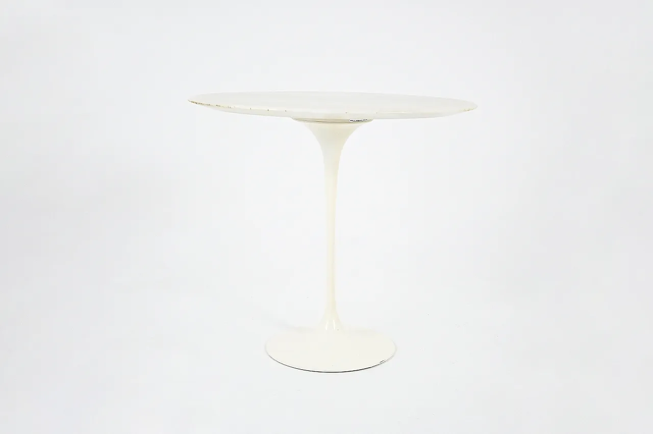 Tavolo laterale ovale di Eero Saarinen per Knoll International, anni '60 2