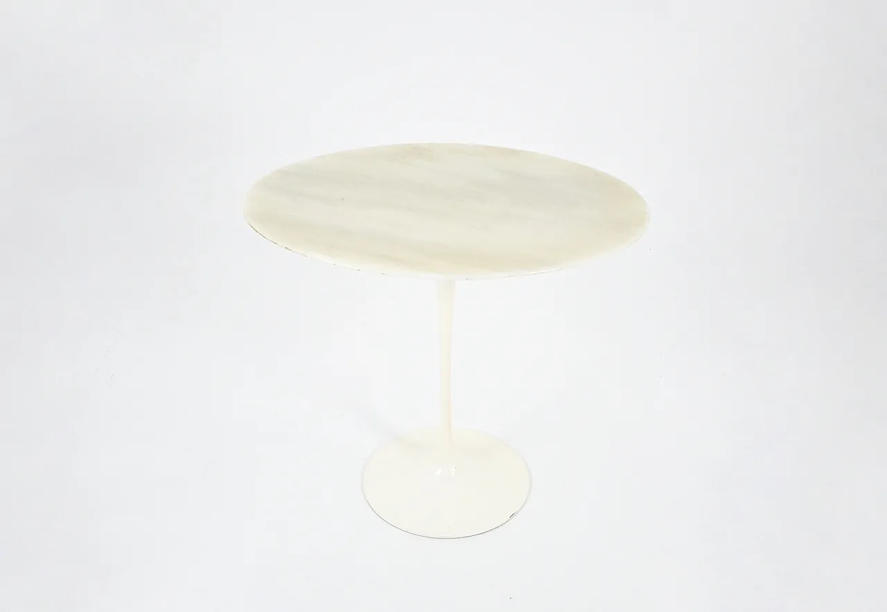 Tavolo laterale ovale di Eero Saarinen per Knoll International, anni '60 3