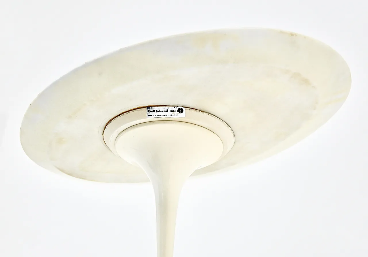 Tavolo laterale ovale di Eero Saarinen per Knoll International, anni '60 5