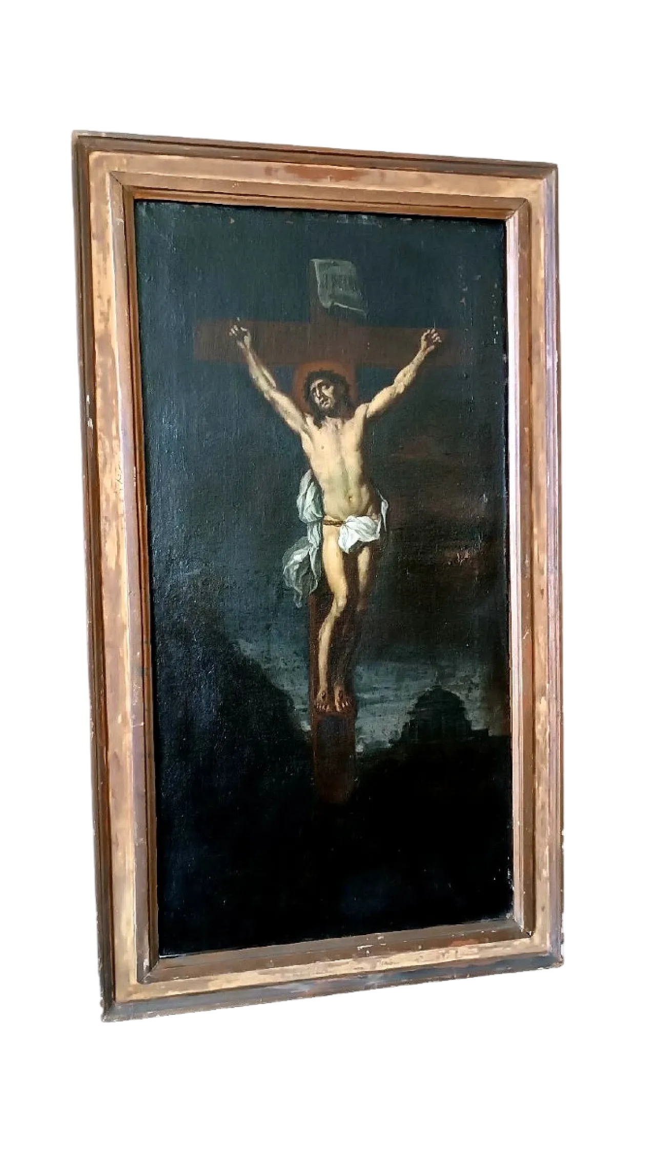Christ Crucified, oil on canvas, 17th century 13