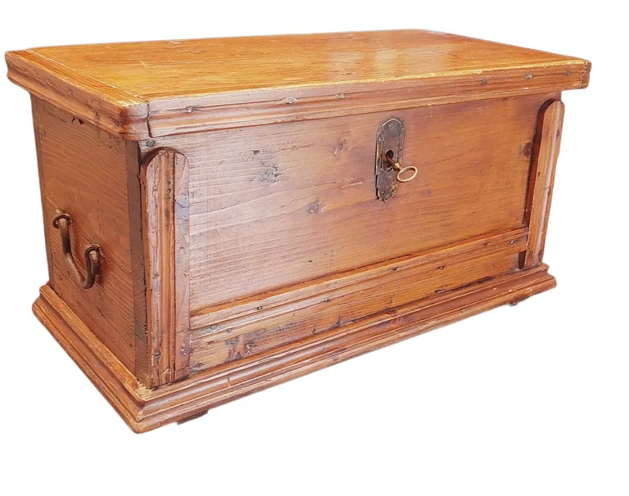 Small Tuscan fir travel box, 18th century 12