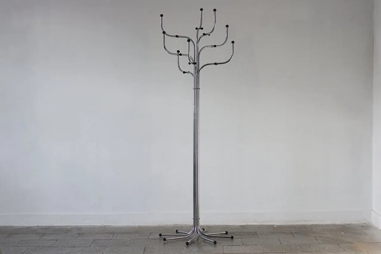 Coat tree hanger by S. Werner for Fritz Hansen, 1970s 1