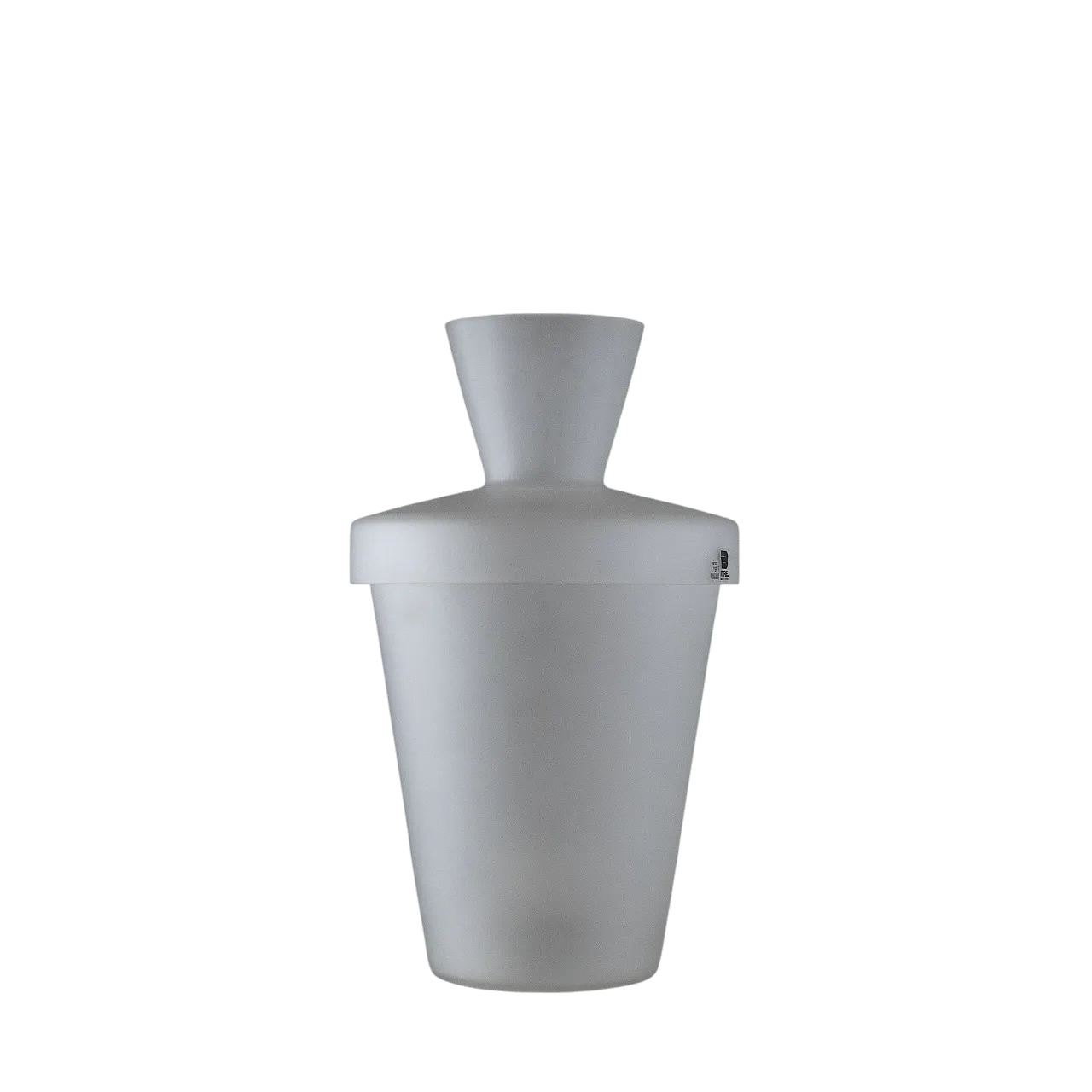 Lampada scultorea in vetro sabbiato di iTre, anni '90 8