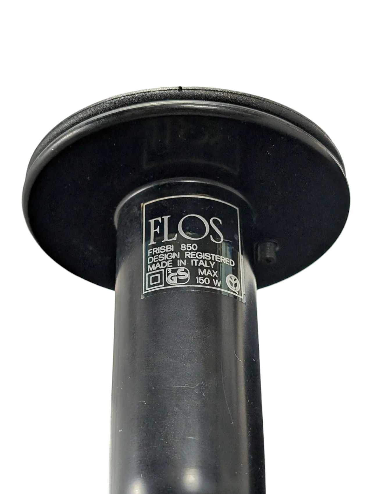 Lampada a sospensione Flos mod. Frisbi, Italia 1978 2