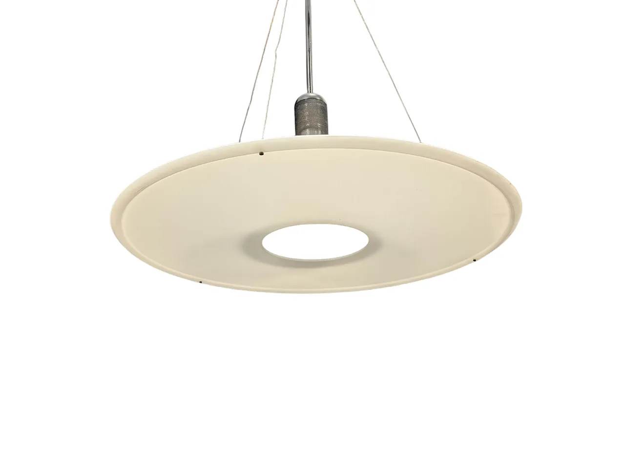 Lampada a sospensione Flos mod. Frisbi, Italia 1978 3