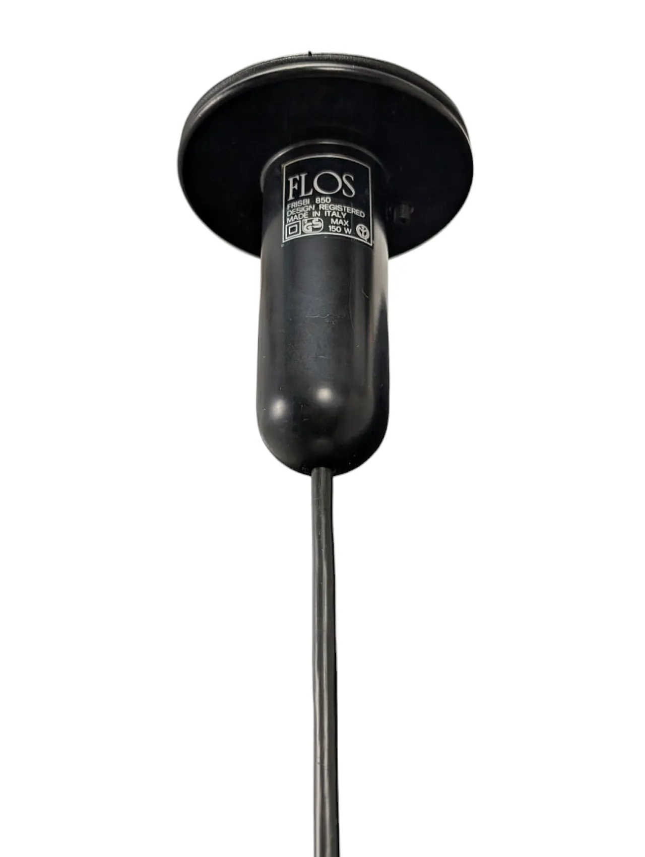 Lampada a sospensione Flos mod. Frisbi, Italia 1978 4