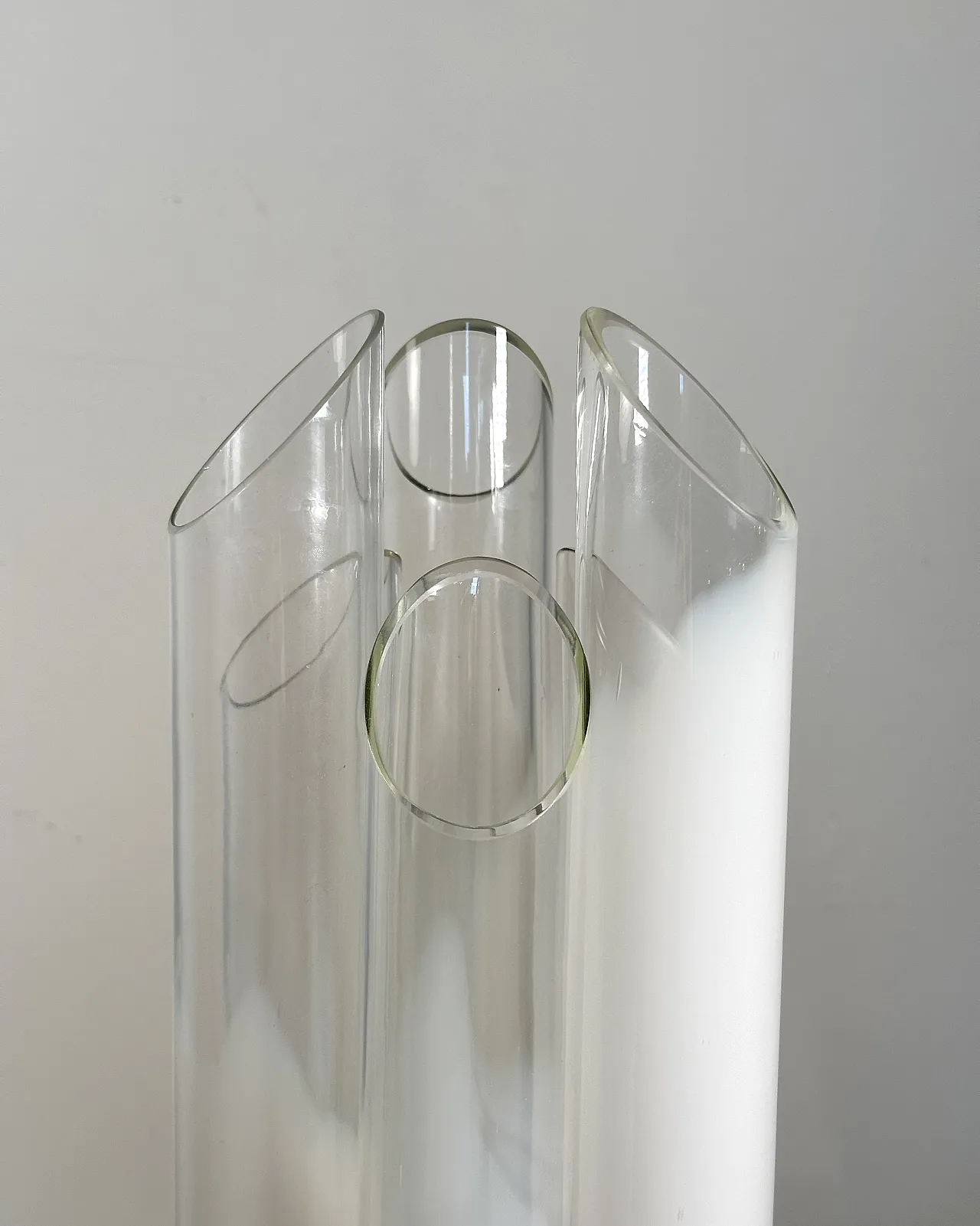 Lampada da tavolo in acciaio di Mazzega, anni '70 5