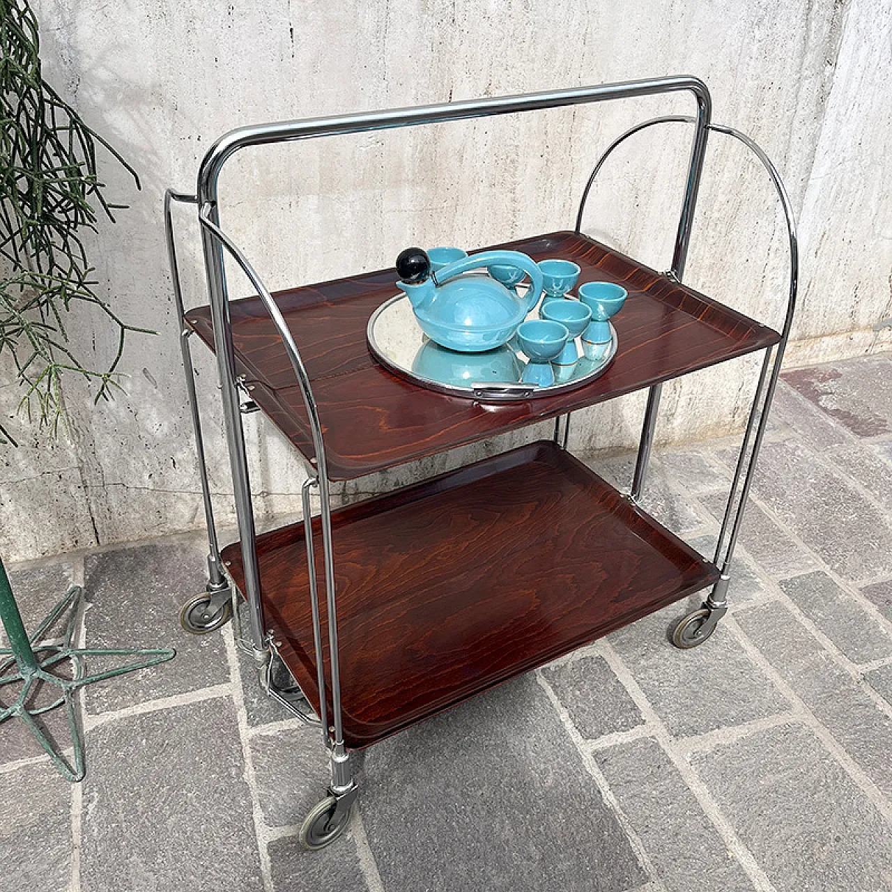 Carrello pieghevole Gerlinol, Germania, anni '60 2