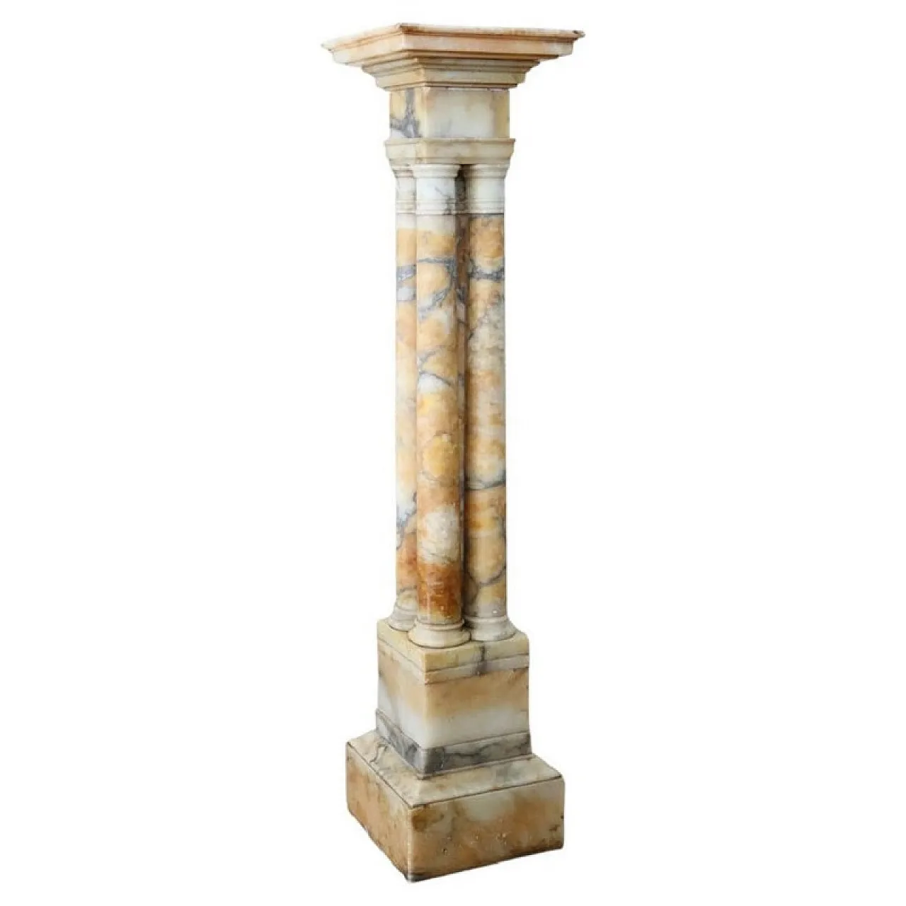 Colonna antica in marmo giallo, '800 1