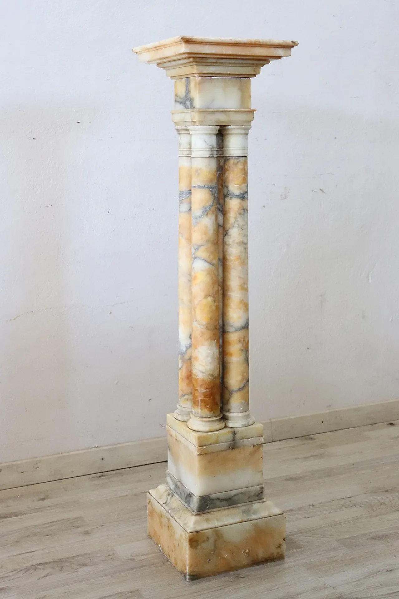Colonna antica in marmo giallo, '800 2