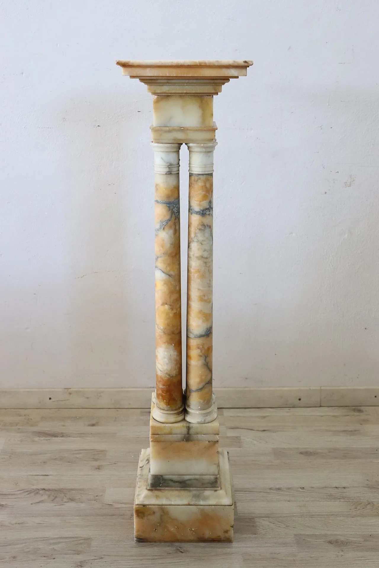 Colonna antica in marmo giallo, '800 3