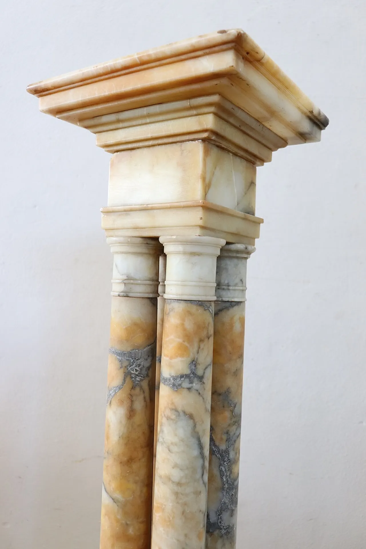 Colonna antica in marmo giallo, '800 6