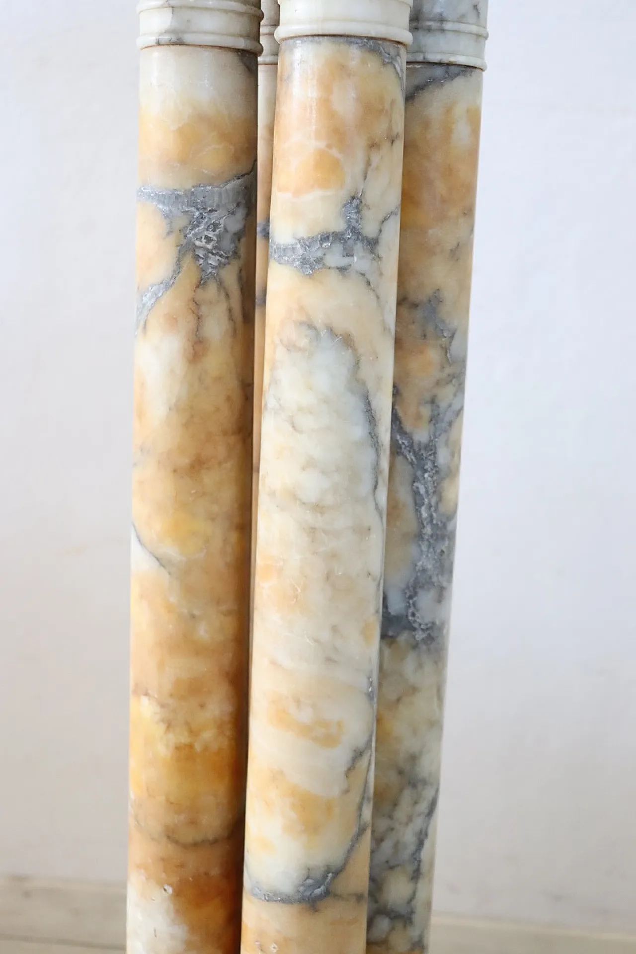 Colonna antica in marmo giallo, '800 7