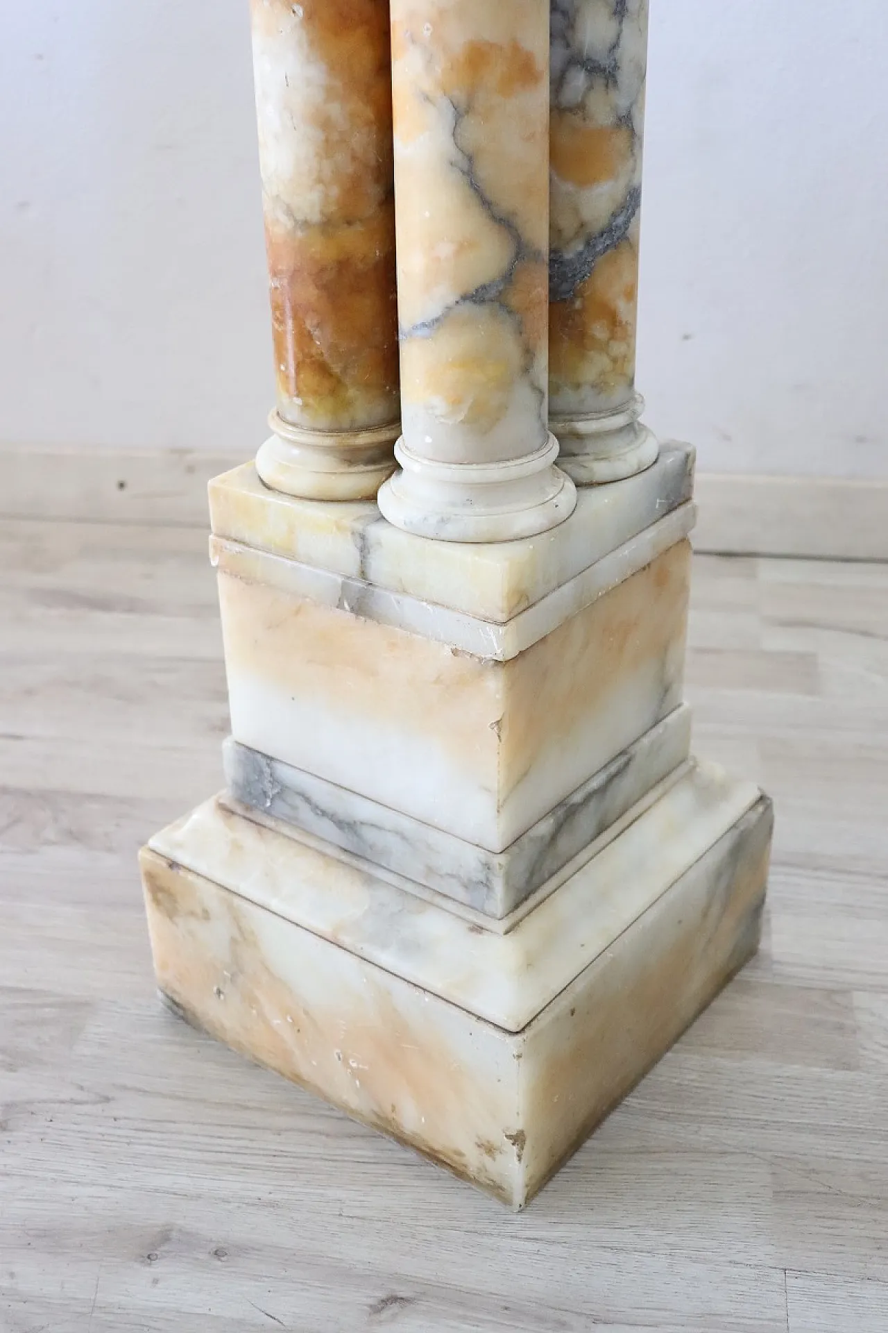 Colonna antica in marmo giallo, '800 8