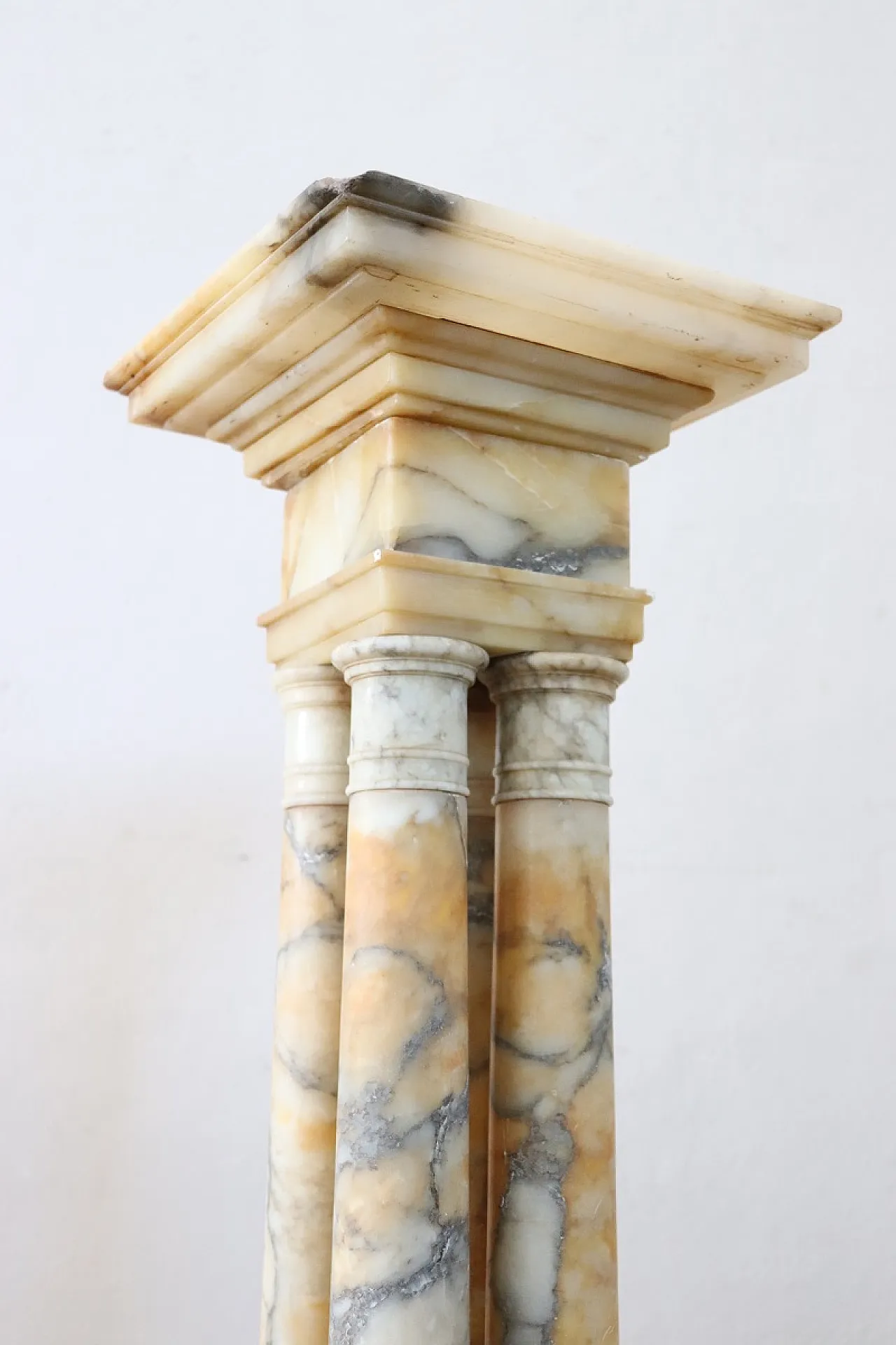 Colonna antica in marmo giallo, '800 11
