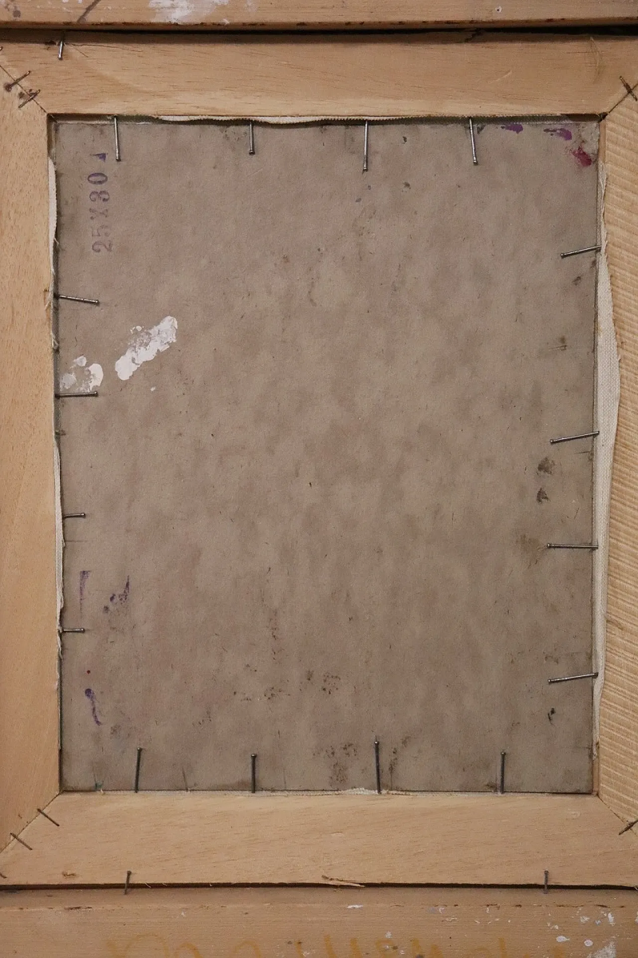 Dipinto olio su cartone reca la firma N. Chianese, '900 11