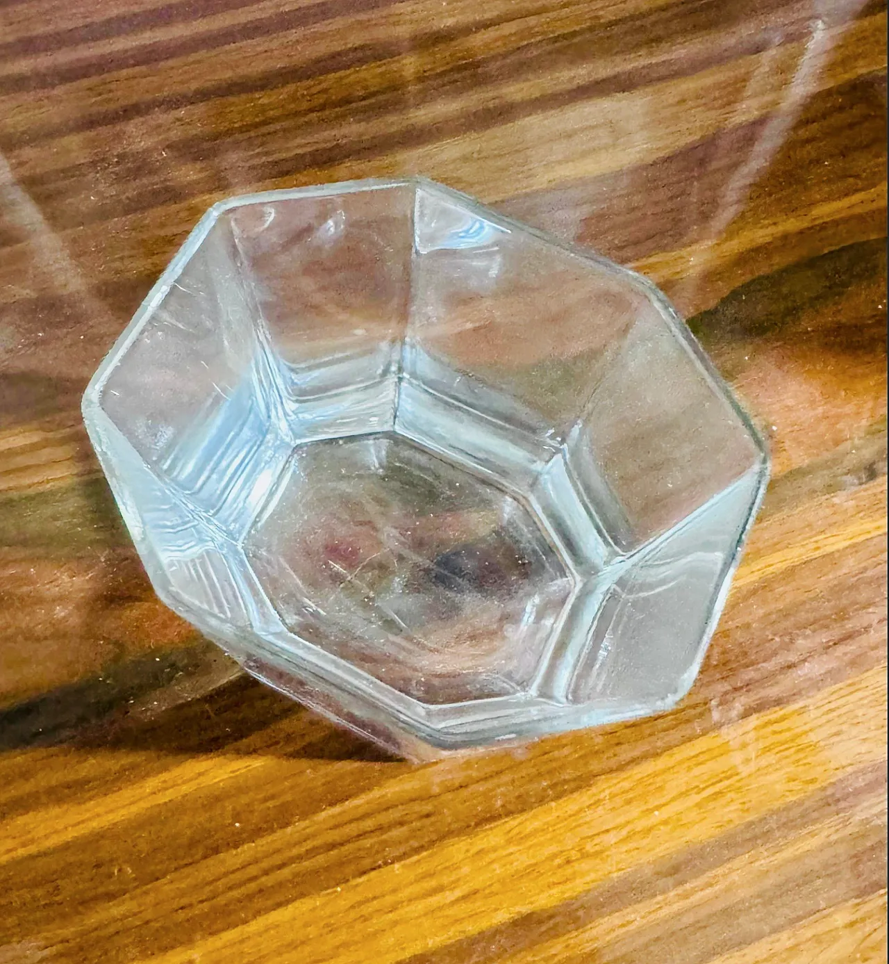 9 Bicchieri in cristallo, anni '40 2