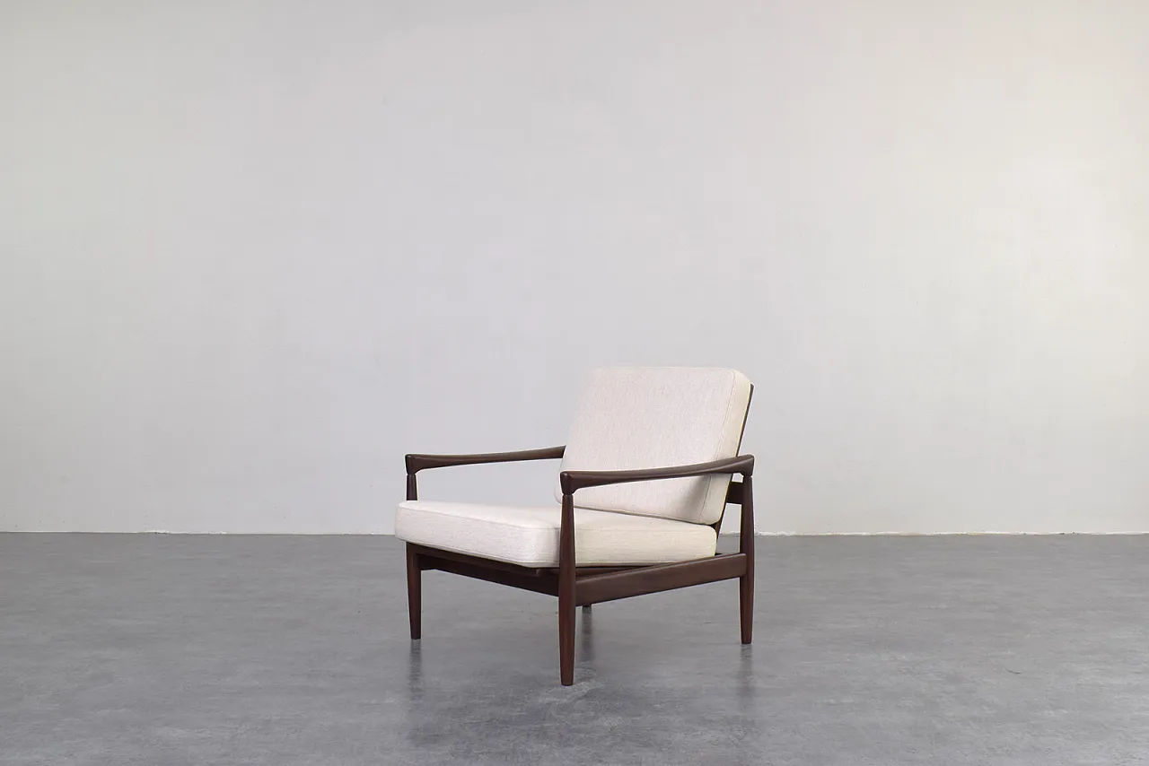 Sedia da salotto Kolding di metà secolo di Erik Wørts per Ikea, anni '60 2