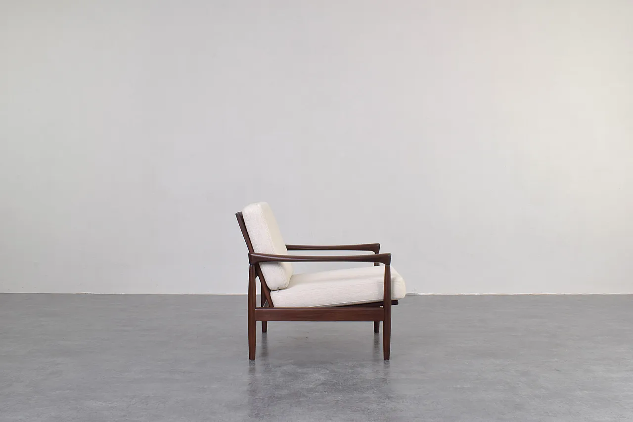 Sedia da salotto Kolding di metà secolo di Erik Wørts per Ikea, anni '60 3