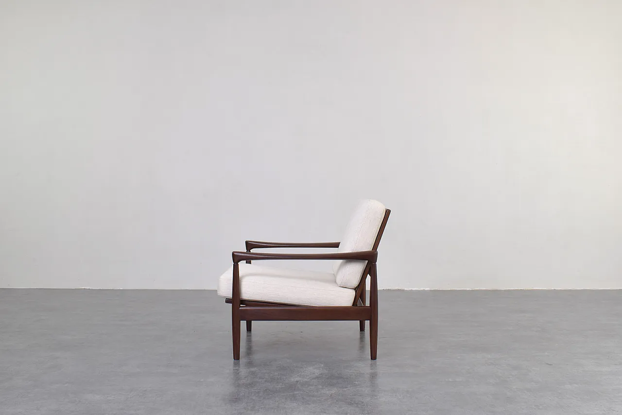 Sedia da salotto Kolding di metà secolo di Erik Wørts per Ikea, anni '60 4