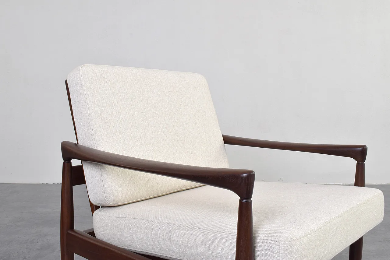 Sedia da salotto Kolding di metà secolo di Erik Wørts per Ikea, anni '60 8