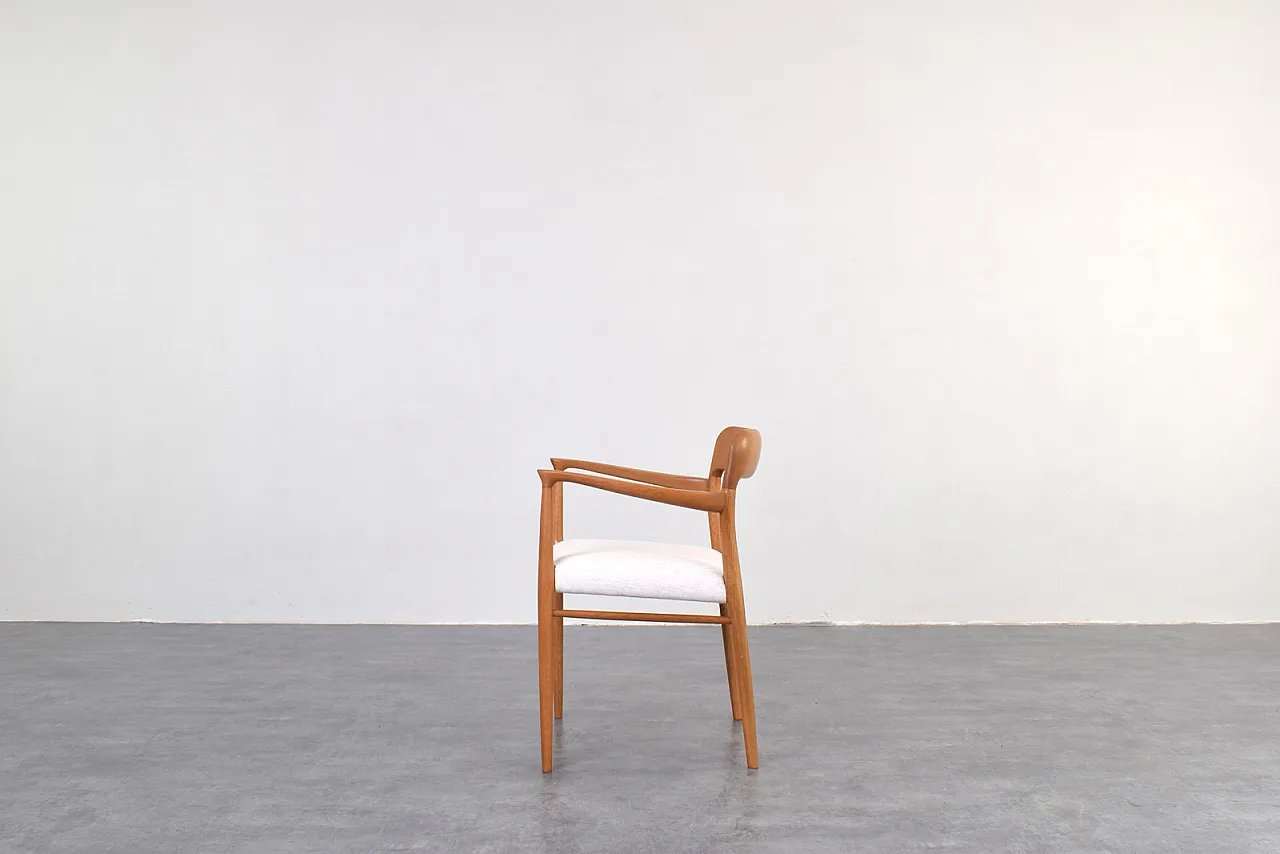 Modello della metà del secolo 56 Danish Dining Chair di Niels O. Møller per J.L. M 4