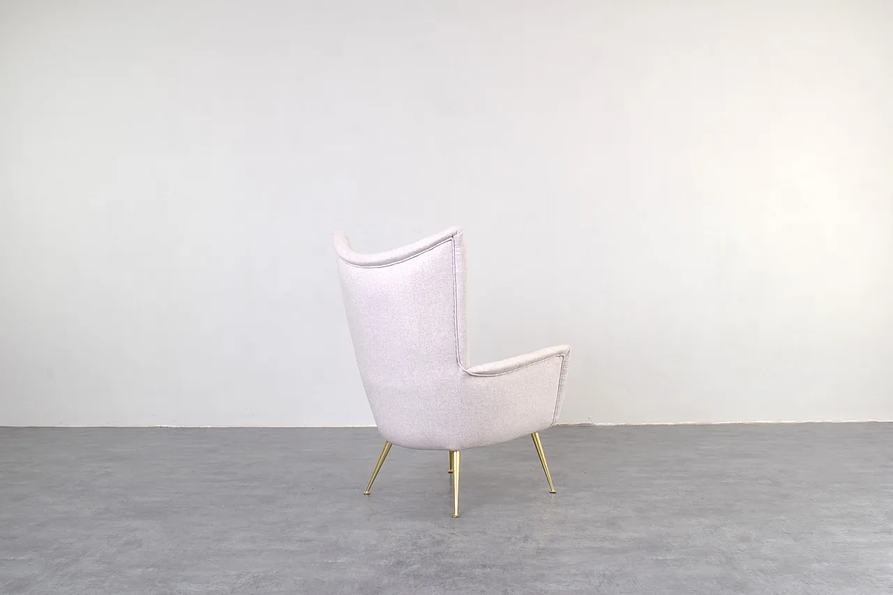 Mid-Century Italian Armchair, 1960s 5