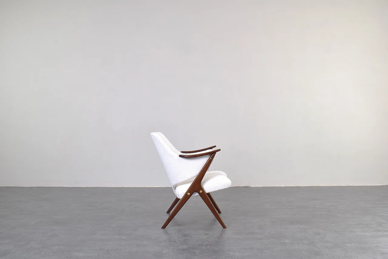 Pair Mid-Century Teak Armchairs Knott from Brunstad Møbelfabrikk, 60s 7