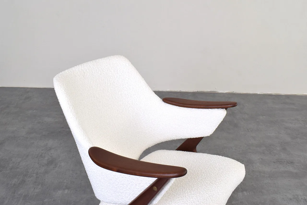 Pair Mid-Century Teak Armchairs Knott from Brunstad Møbelfabrikk, 60s 13