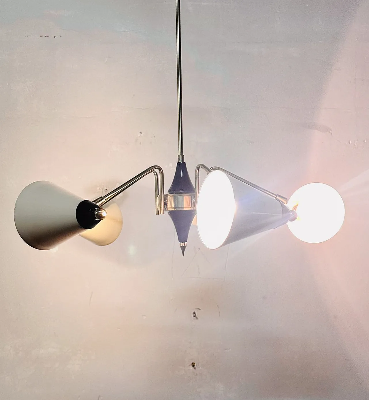 Lampada a sospensione, anni '60 8