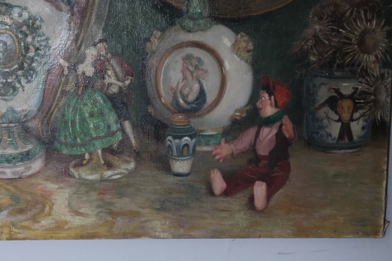 Oil painting on canvas Augusto Baracchi (Modena 1878 - Milan 1942) 2