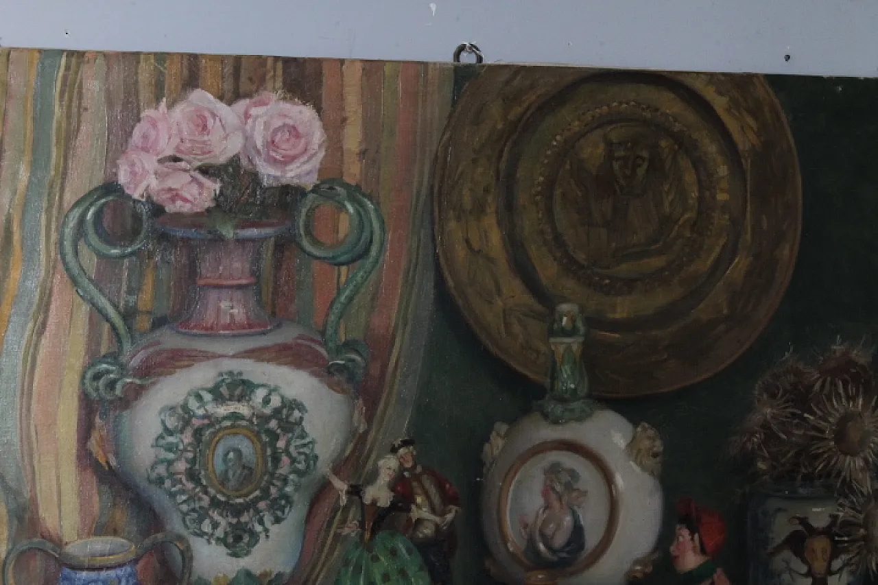 Oil painting on canvas Augusto Baracchi (Modena 1878 - Milan 1942) 4