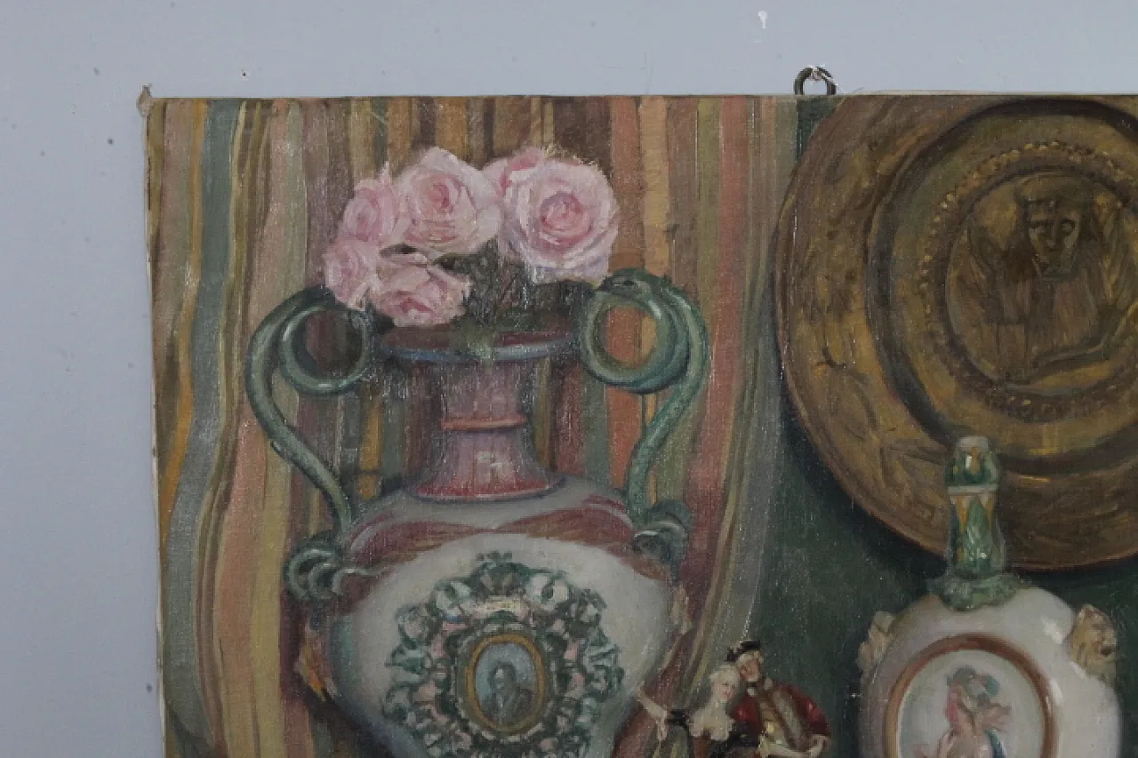 Oil painting on canvas Augusto Baracchi (Modena 1878 - Milan 1942) 5