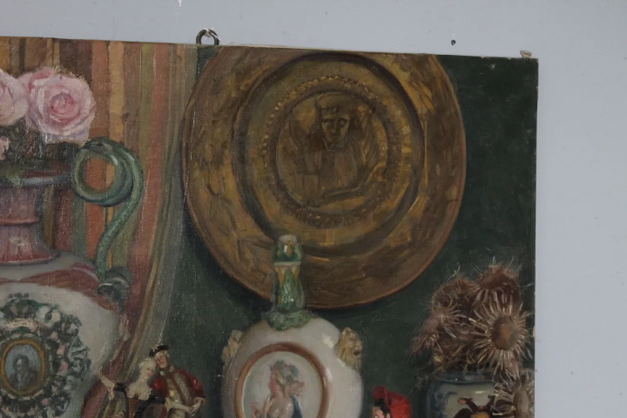 Oil painting on canvas Augusto Baracchi (Modena 1878 - Milan 1942) 6