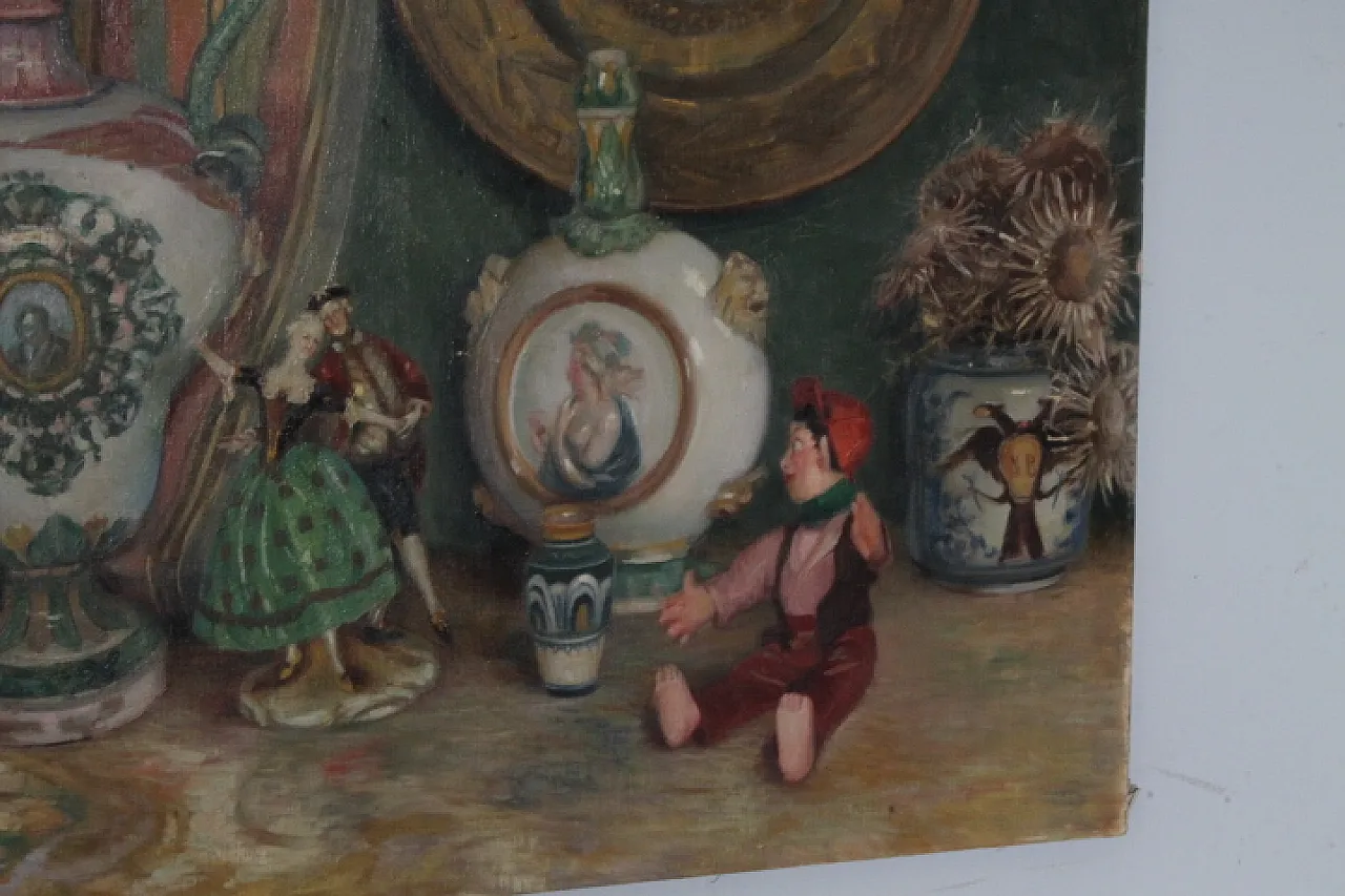 Oil painting on canvas Augusto Baracchi (Modena 1878 - Milan 1942) 7