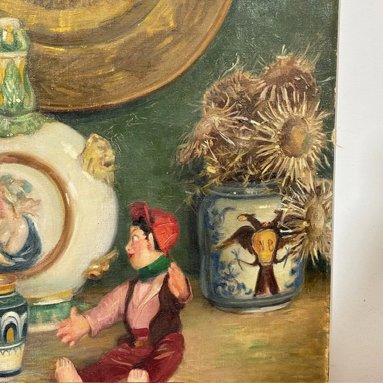 Oil painting on canvas Augusto Baracchi (Modena 1878 - Milan 1942) 15