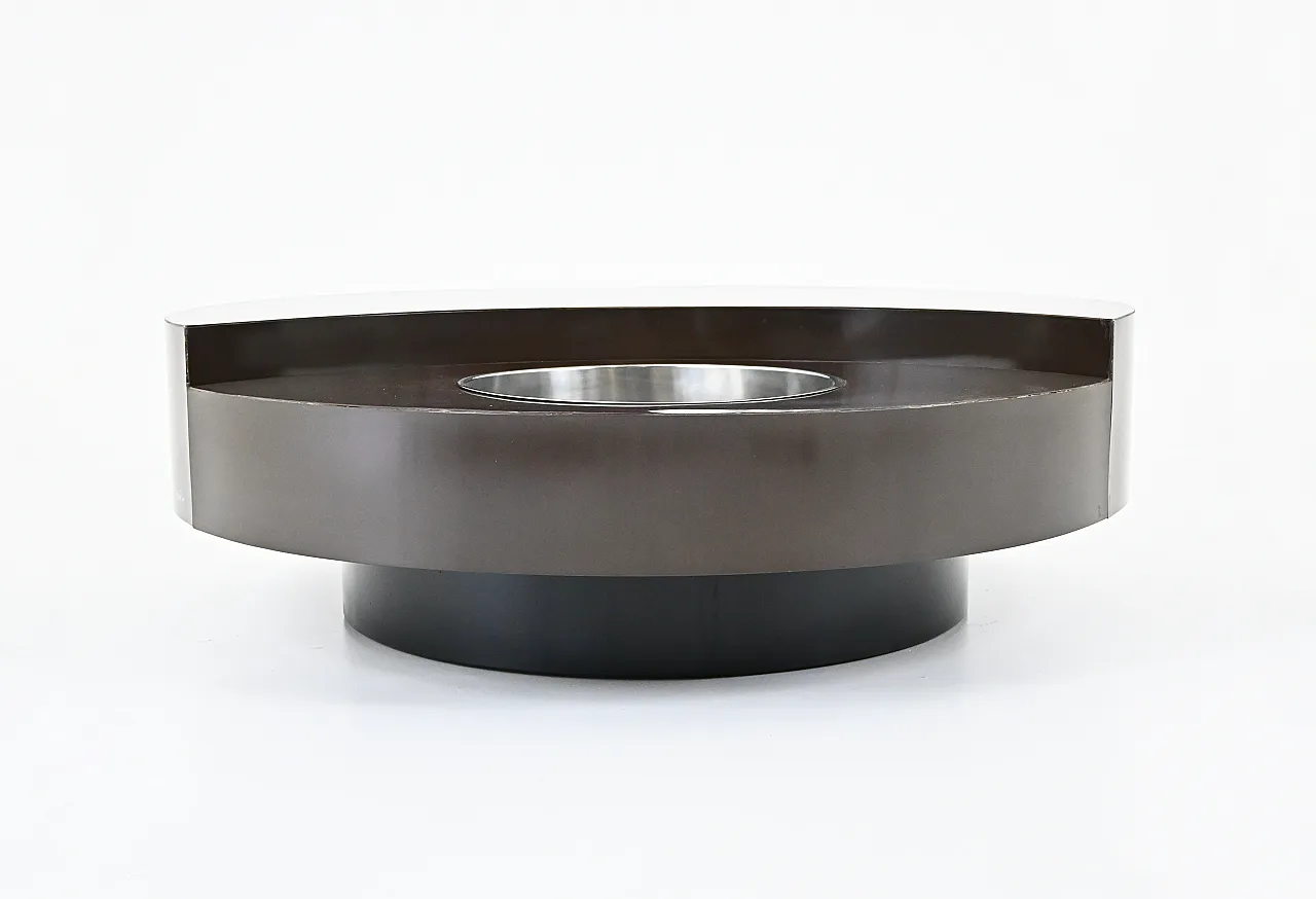 Coffee Table "TGR" by Willy Rizzo, 1970s 3