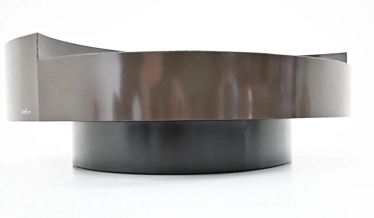 Coffee Table "TGR" by Willy Rizzo, 1970s 8