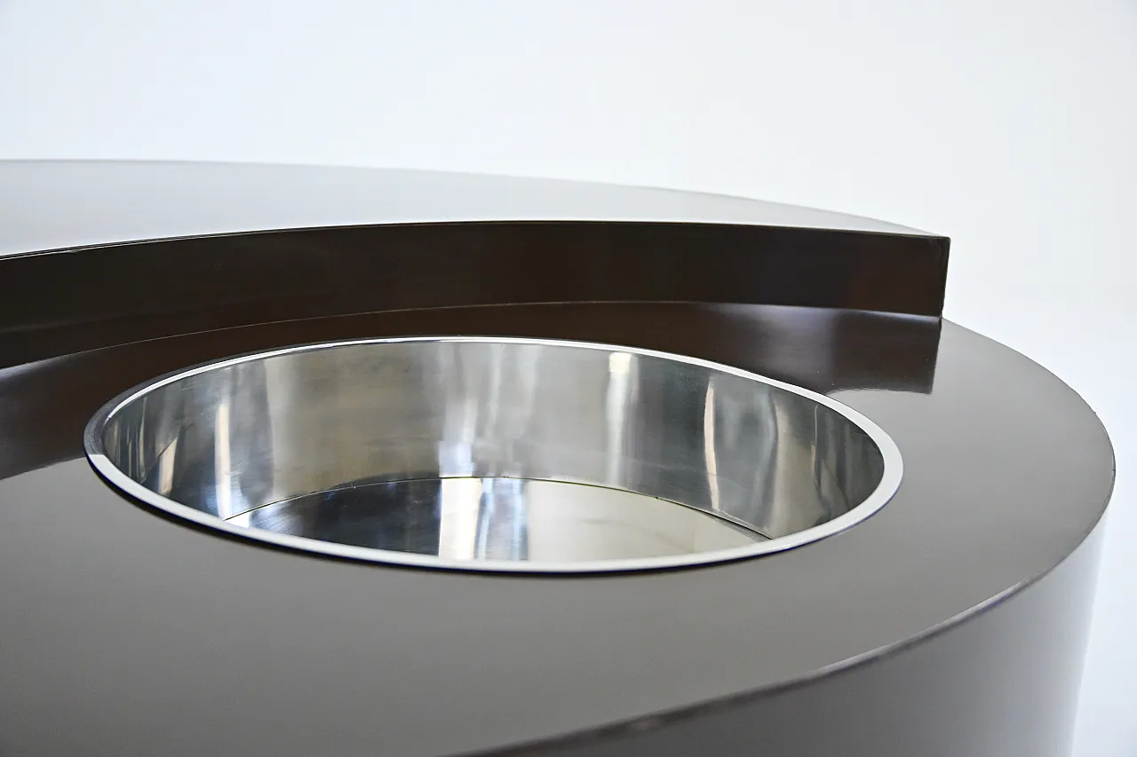Coffee Table "TGR" by Willy Rizzo, 1970s 9