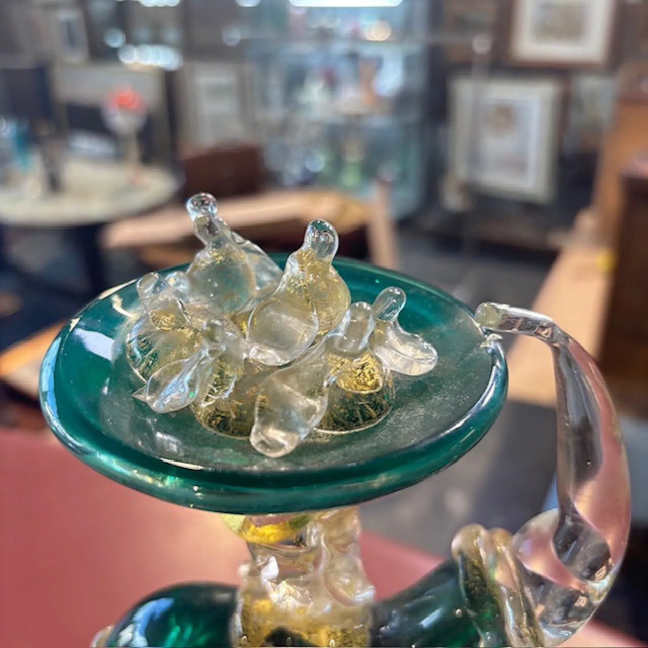 Figura di popolana in vetro di Murano di Fornace Salviati, anni '40 3