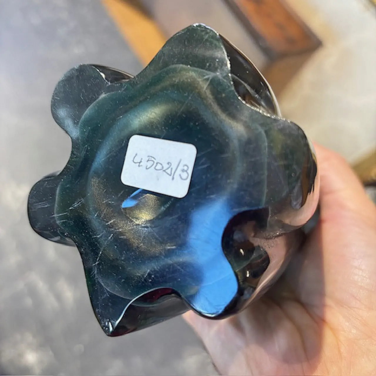 Figura di popolana in vetro di Murano di Fornace Salviati, anni '40 9