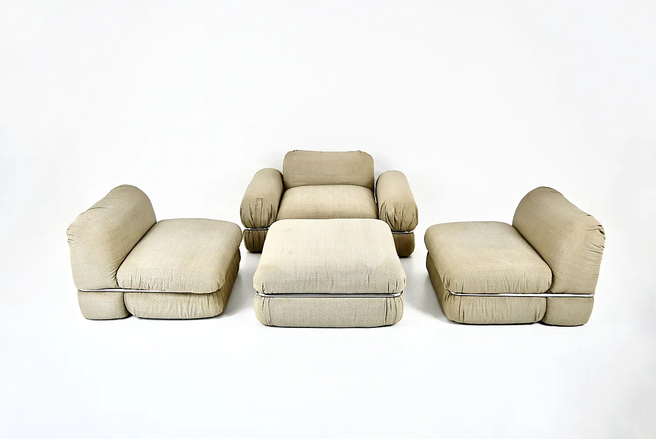 Divano modulare di Rodolfo Bonetto per Tecnosalotto, anni '60 8