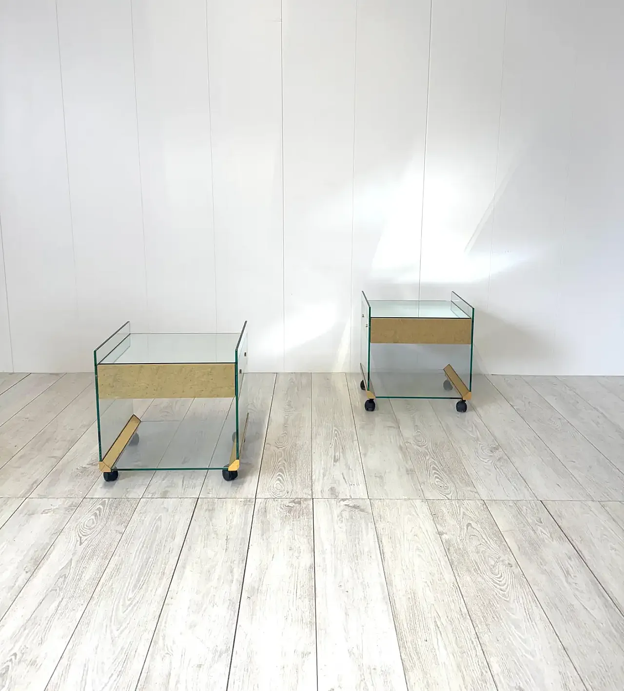 Pair of bedside tables by P. Gallotti for Gallotti & Radice, 1970s 3
