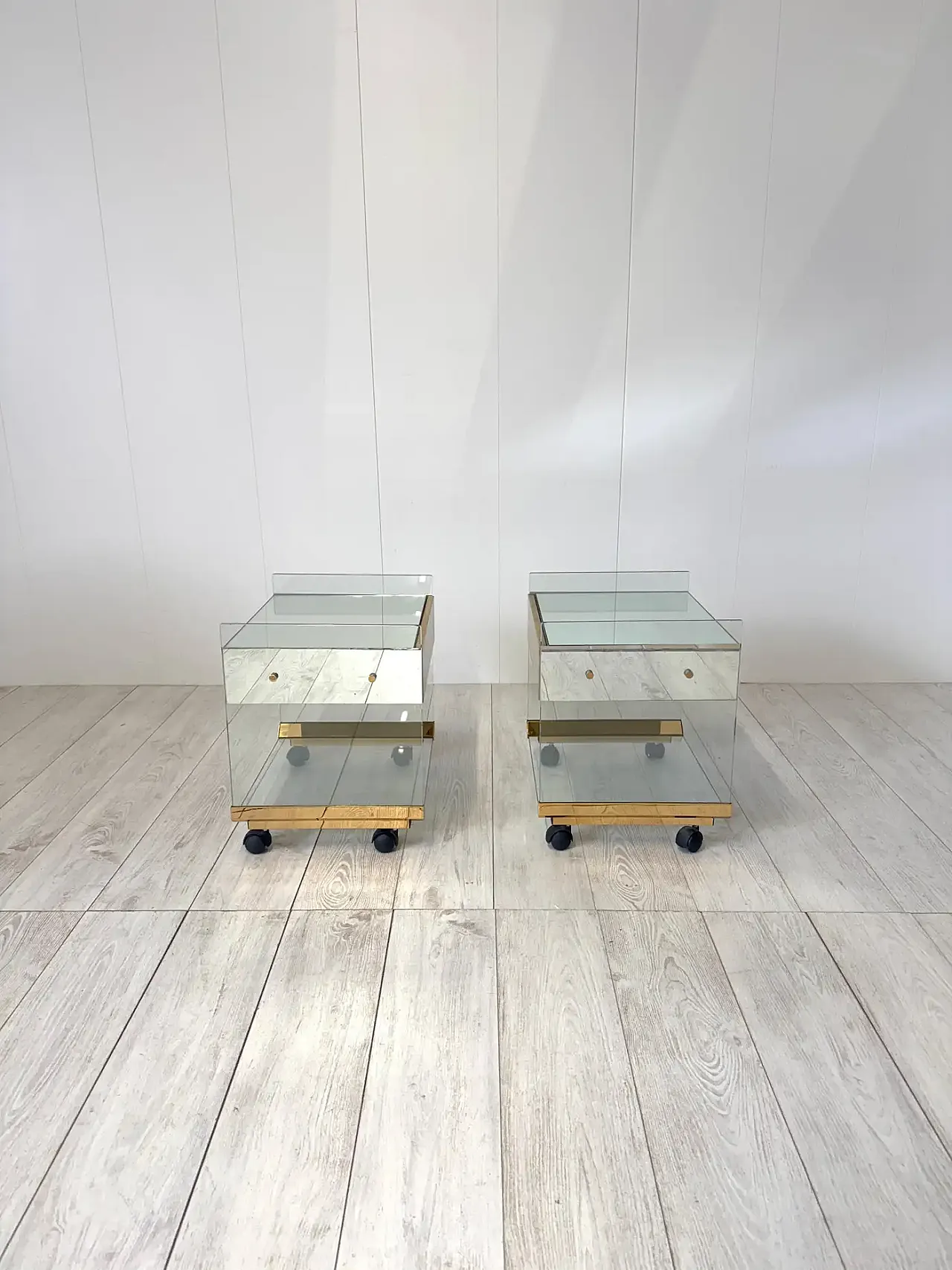 Pair of bedside tables by P. Gallotti for Gallotti & Radice, 1970s 4