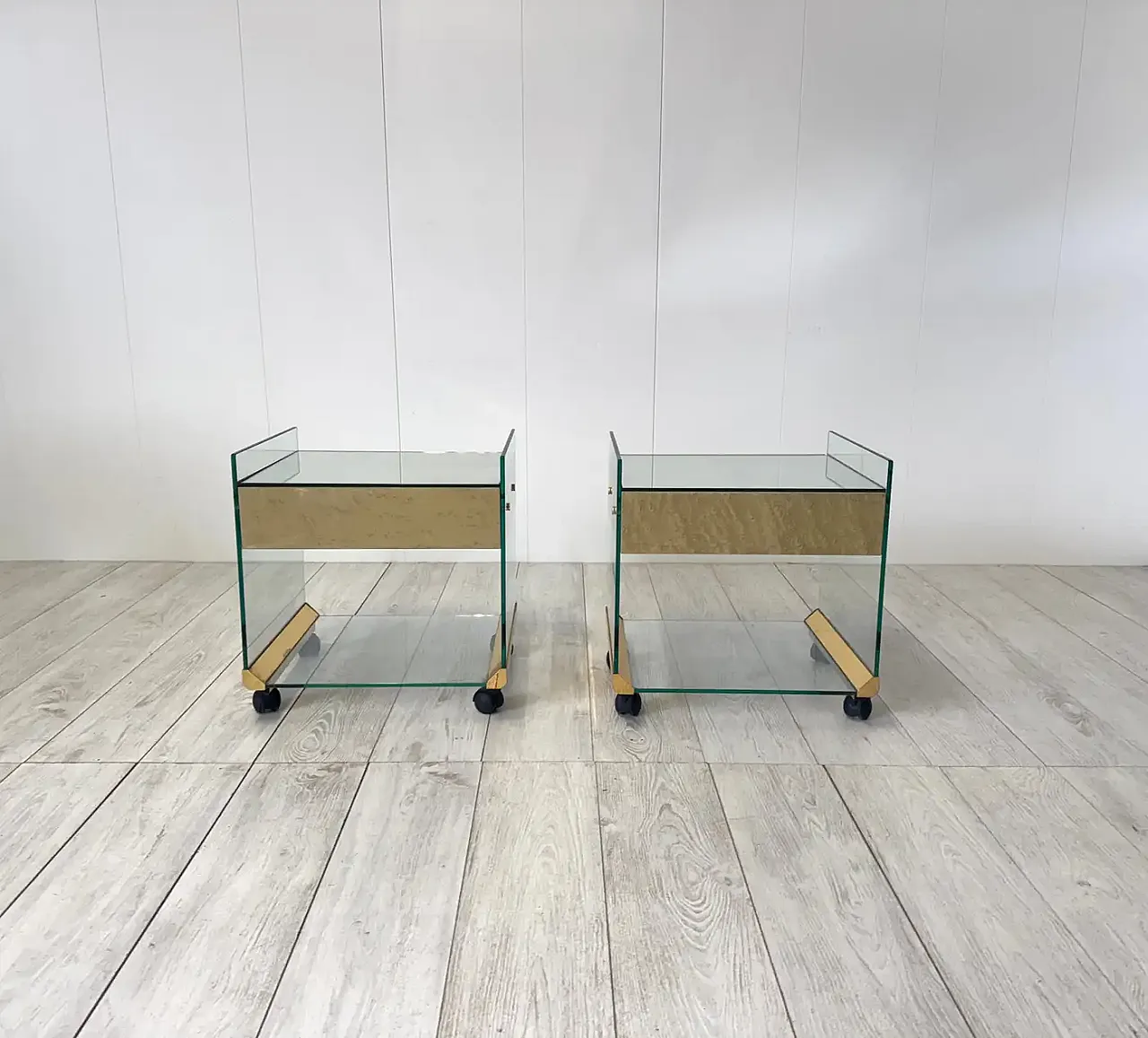 Pair of bedside tables by P. Gallotti for Gallotti & Radice, 1970s 7