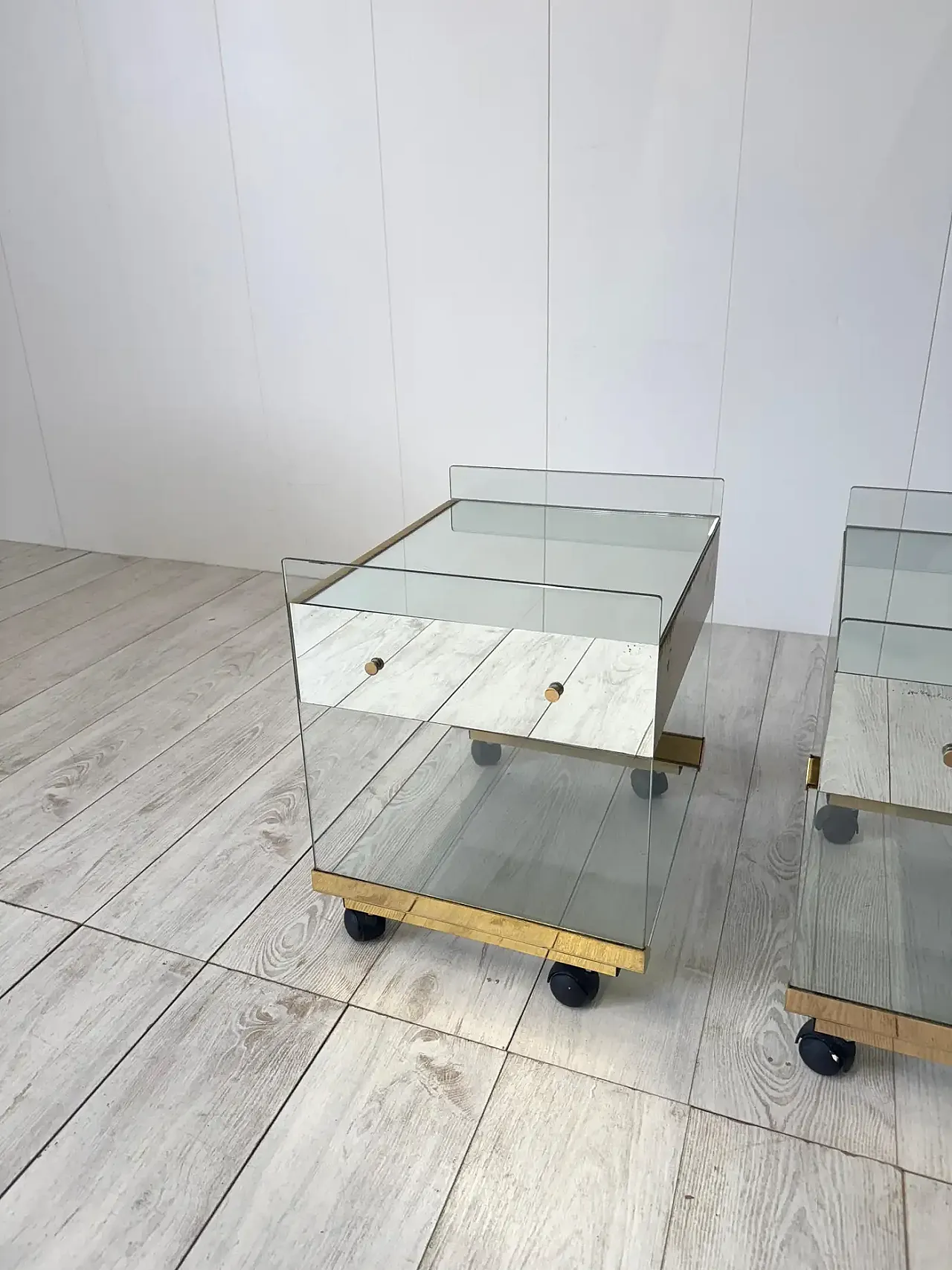 Pair of bedside tables by P. Gallotti for Gallotti & Radice, 1970s 9