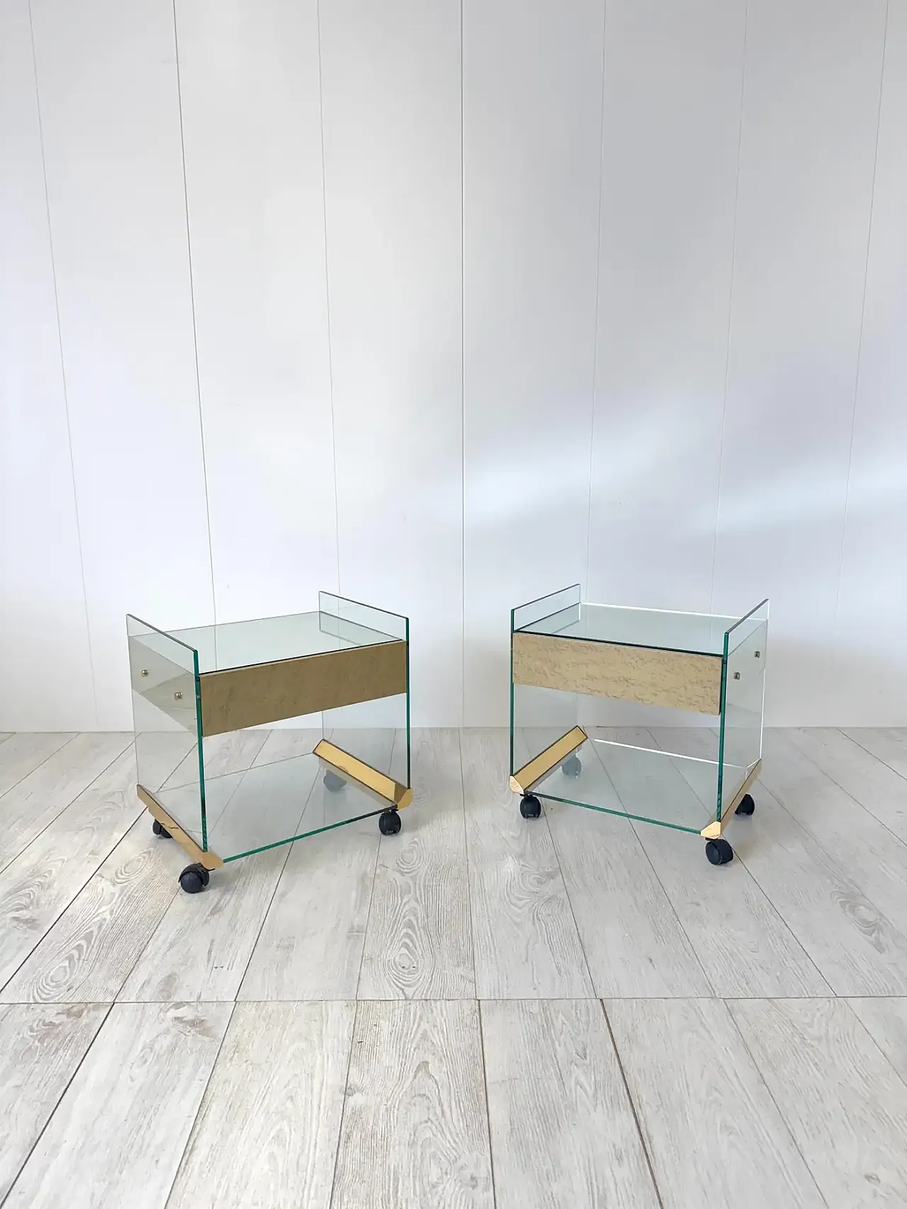 Pair of bedside tables by P. Gallotti for Gallotti & Radice, 1970s 11