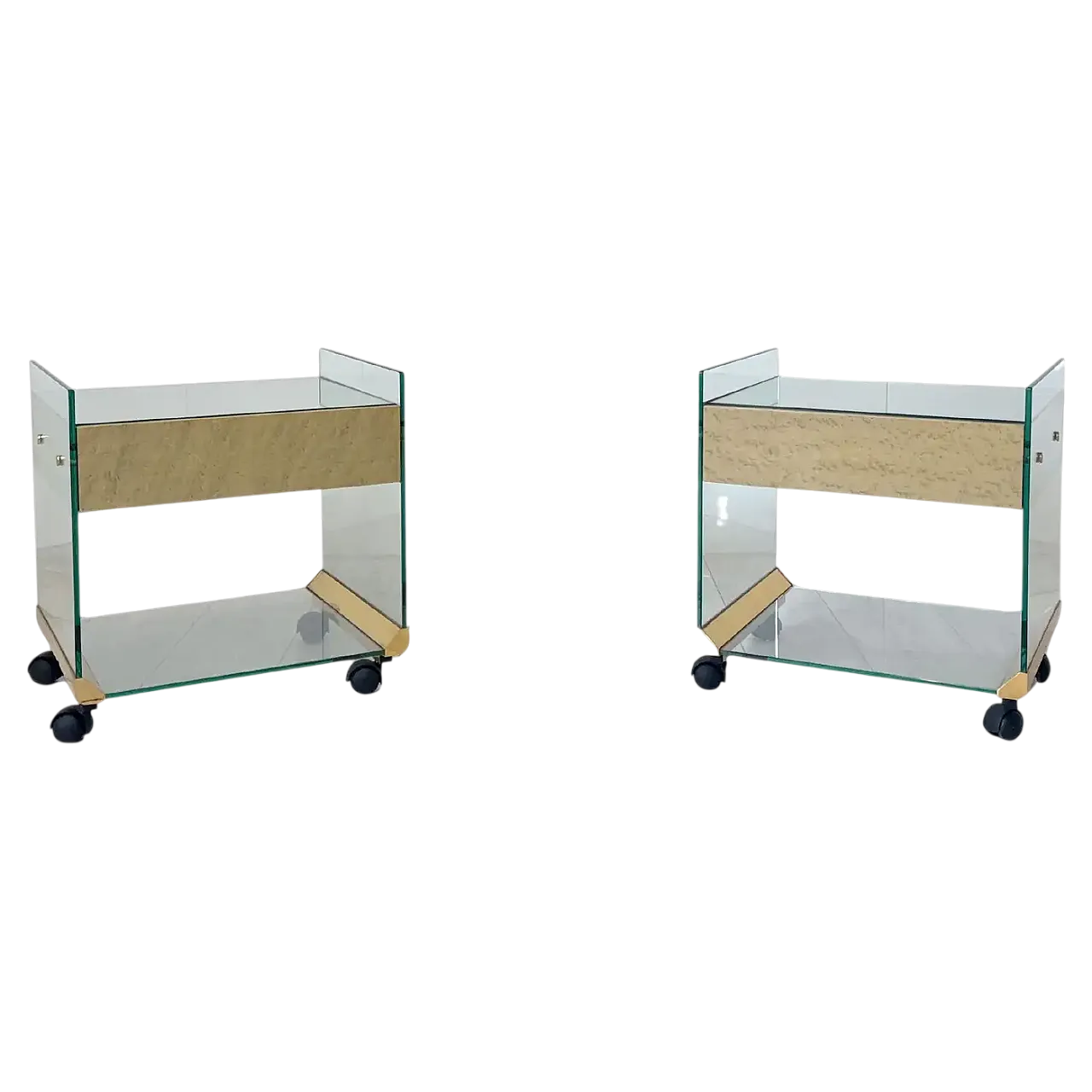 Pair of bedside tables by P. Gallotti for Gallotti & Radice, 1970s 12