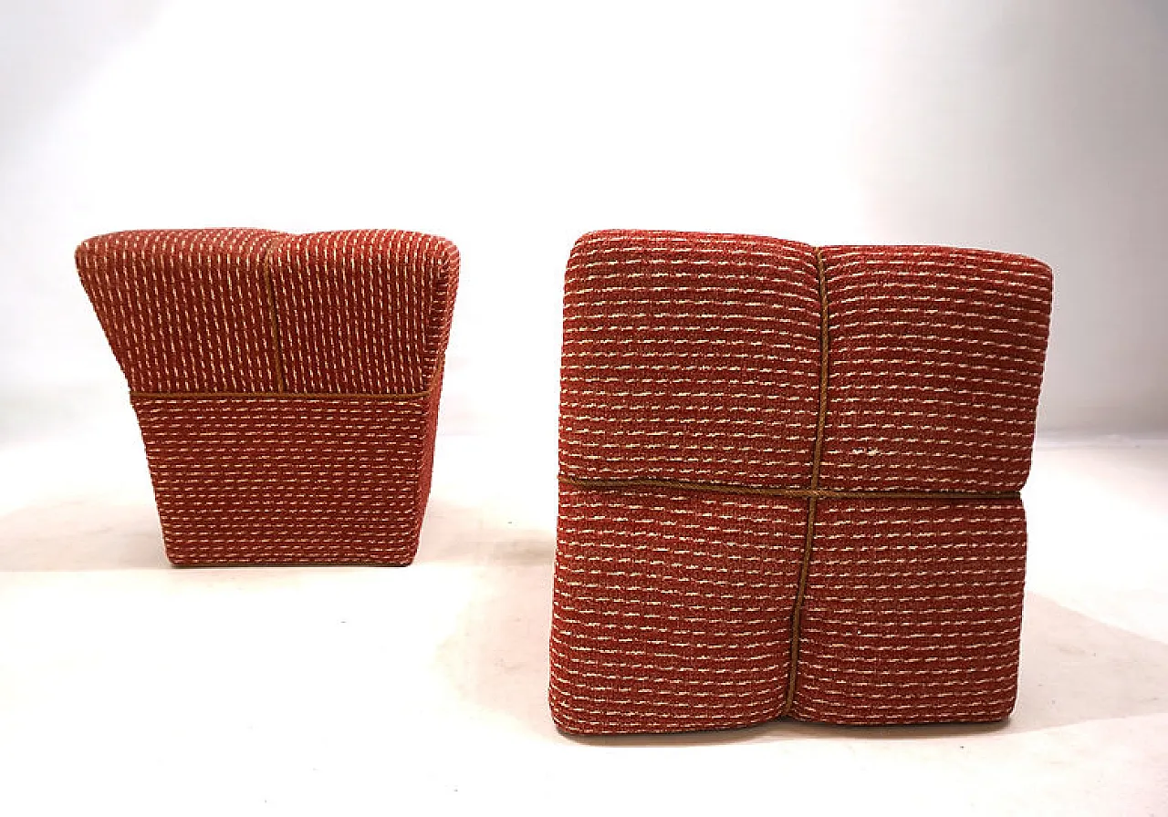 Coppia di sgabelli tabouret Halabala per UP Zavody, anni '30 3